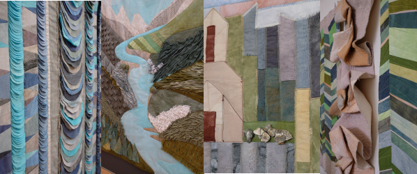 Details von Quilts aus der 12. Gröbenzeller Quiltausstellung - Foto: Gabriele Bach